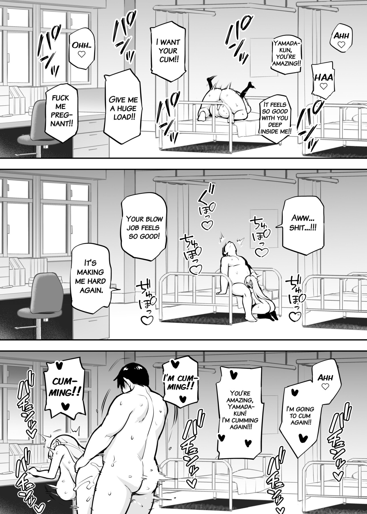 Hentai Manga Comic-About the Beloved Student President's Huge Tits 2-Read-31